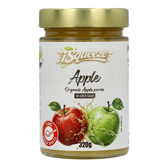 תמונה של מחית תפוח עץ אורגנית